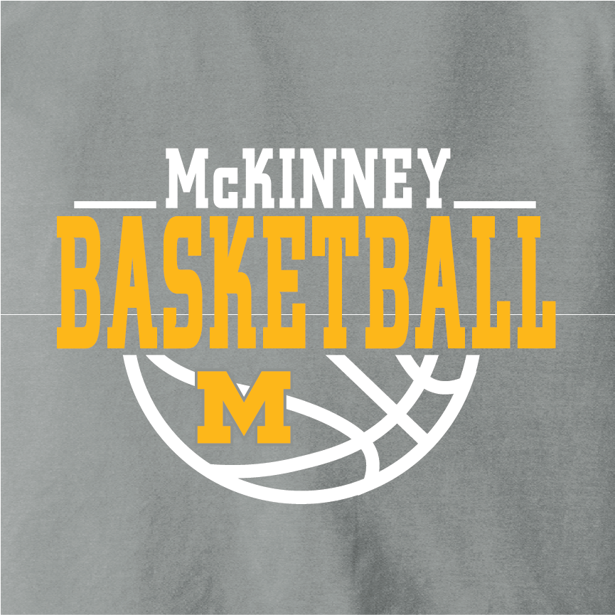McKinney Basketball - HORIZONTAL HALF