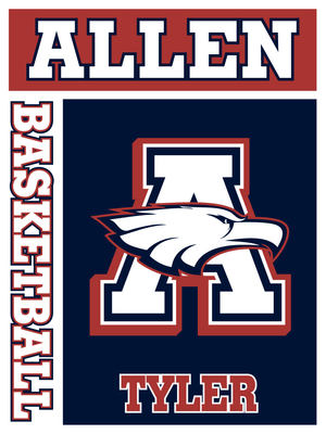 Allen Basketball - Yard Sign