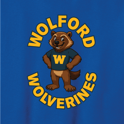 Wolford Wolverines - WW OVAL