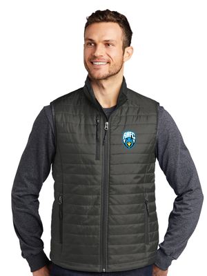 Rock Hill Blue Hawks Soccer - Mens Packable Puffy Vest