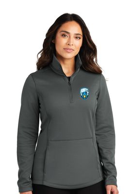 Rock Hill Blue Hawks Soccer - Women's Smooth Fleece 1/4-Zip