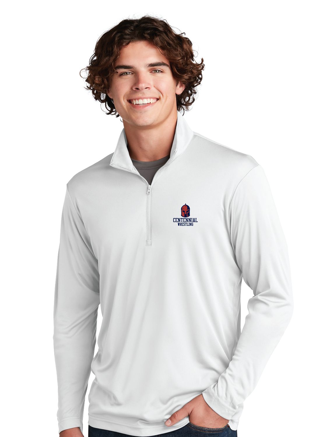Centennial Wrestling - Mens 1/4-Zip Pullover