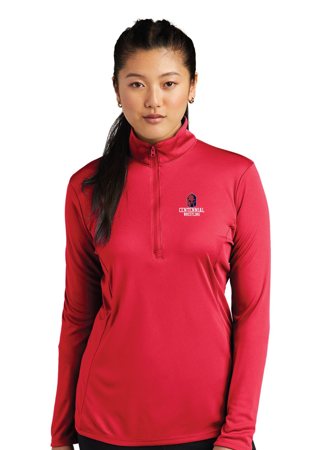 Centennial Wrestling - Ladies 1/4-Zip Pullover