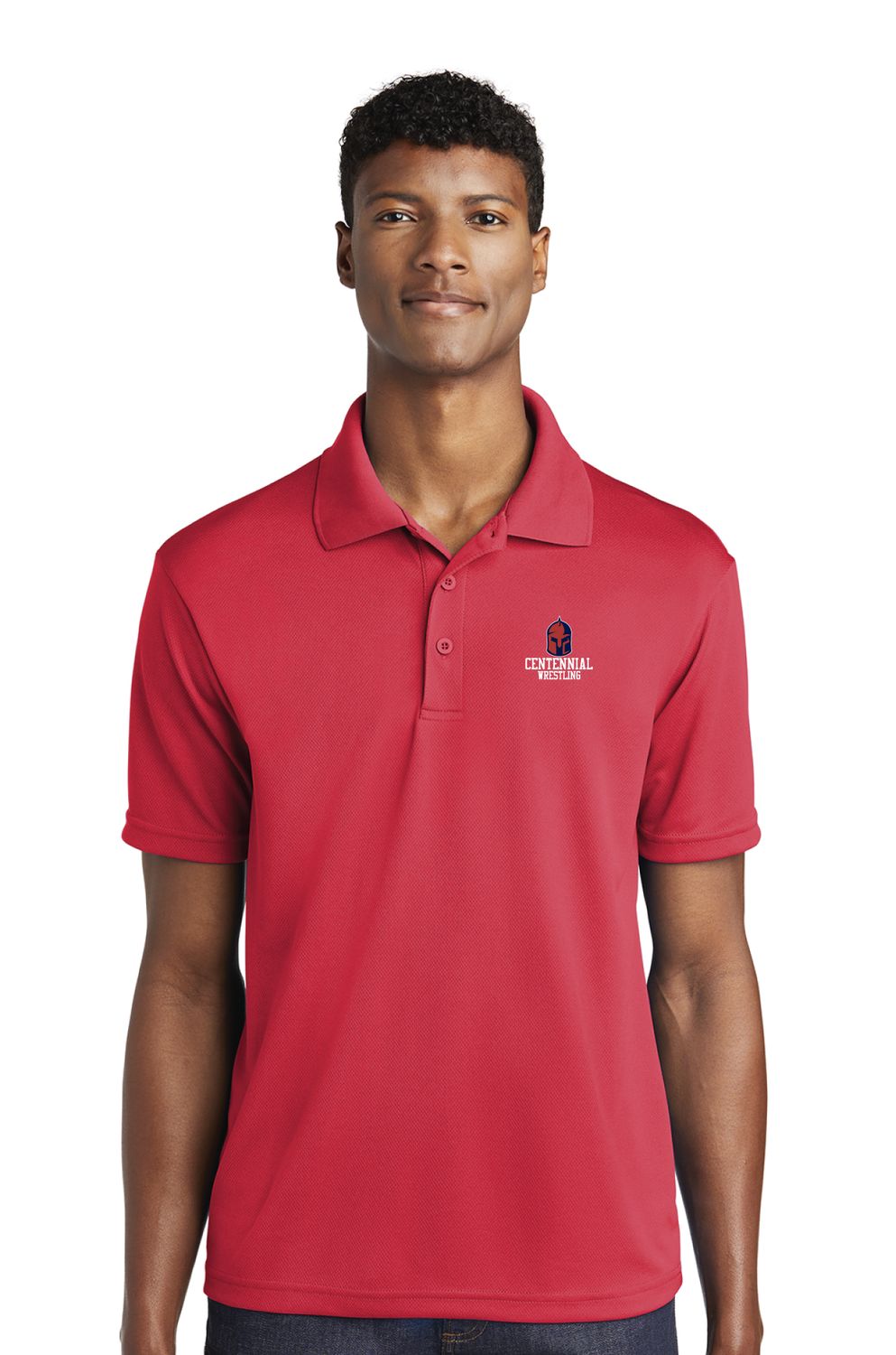 Centennial Wrestling - Mens SportTek Polo