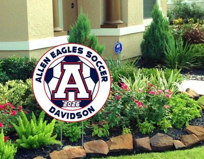 Allen Boys Soccer - Yard Sign