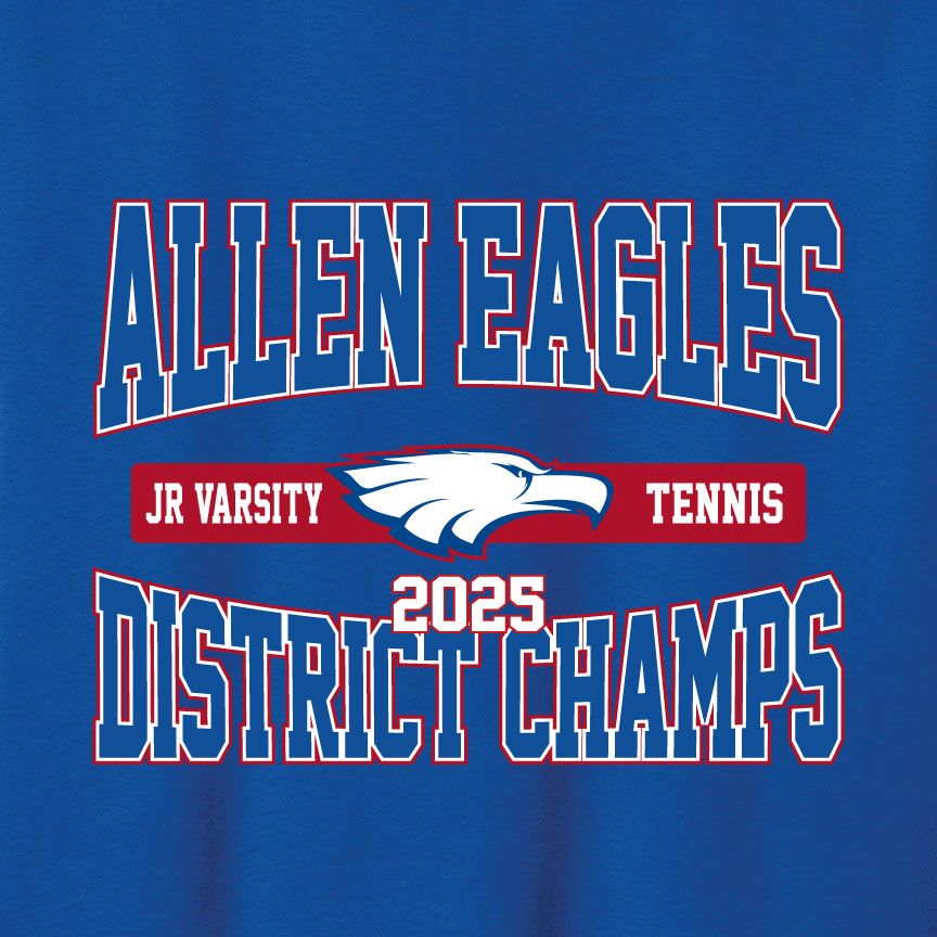 Allen Tennis - Jr Varsity 2025 District Champs