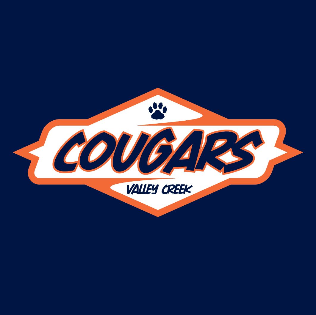 Valley Creek Cougars - ANGLED SIGN