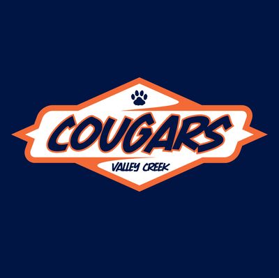 Valley Creek Cougars - ANGLED SIGN