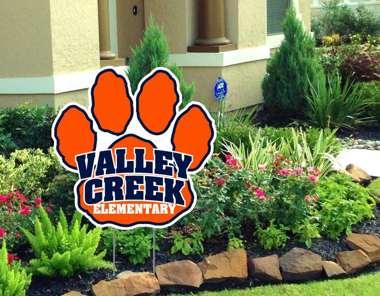 Valley Creek Cougars - Yard Sign