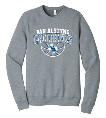 Paw Shop Boys BB - Arched Ball - Bella+Canvas Crew Sweatshirt