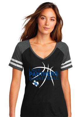 Paw Shop Girls BB - Simple Grooves - Game V Neck Tee