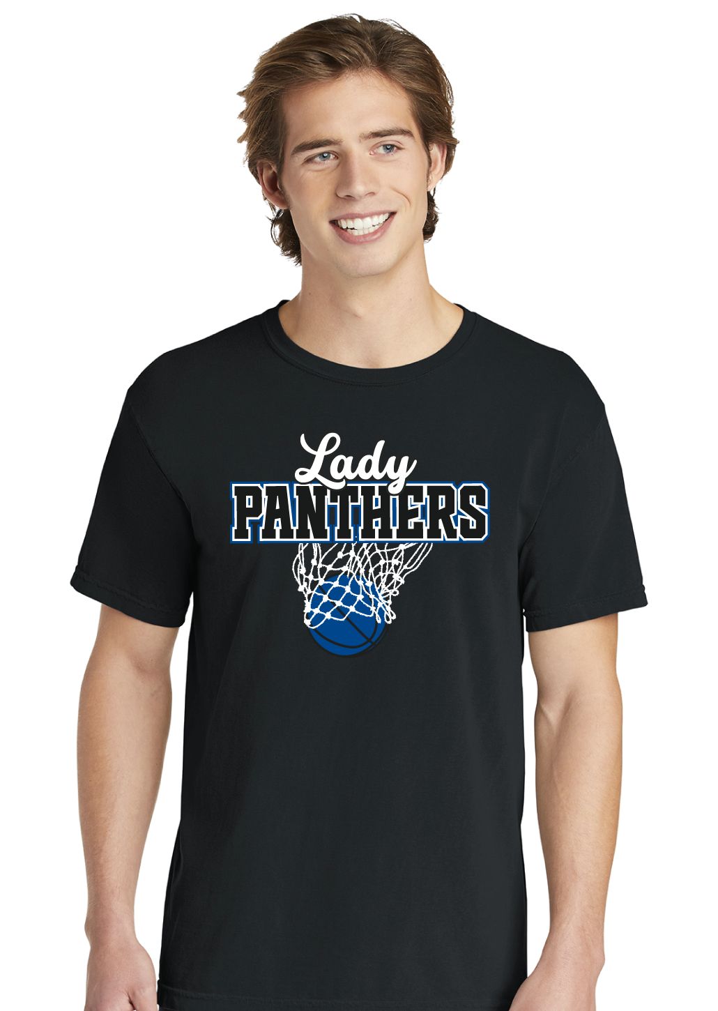 Paw Shop Girls BB - Net - Comfort Colors Short Sleeve