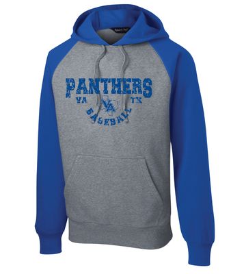 Paw Shop Baseball - Reverse Arch - Raglan Hoodie