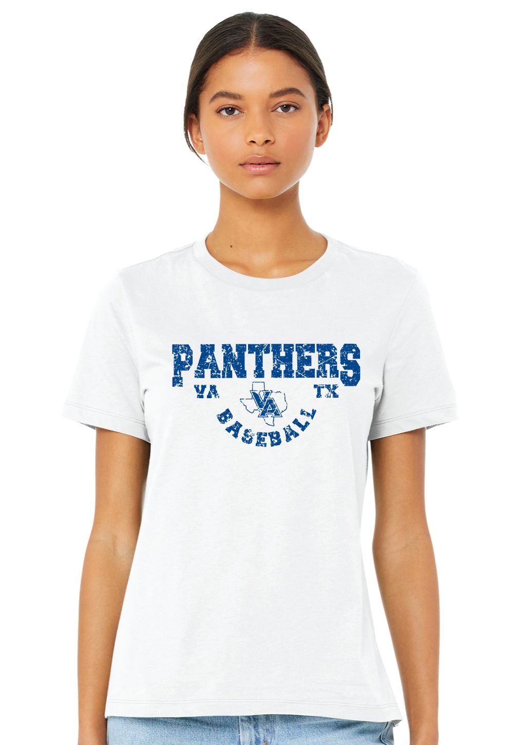 Paw Shop Baseball - Reverse Arch - Bella+Canvas Ladies