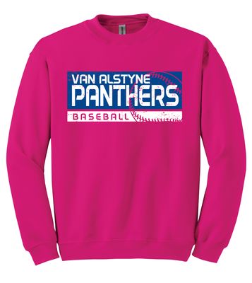 Paw Shop Baseball - Distressed Block - Crew Sweatshirt