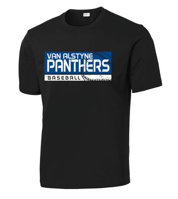 Paw Shop Baseball - Distressed Block - Dri Fit Short Sleeve