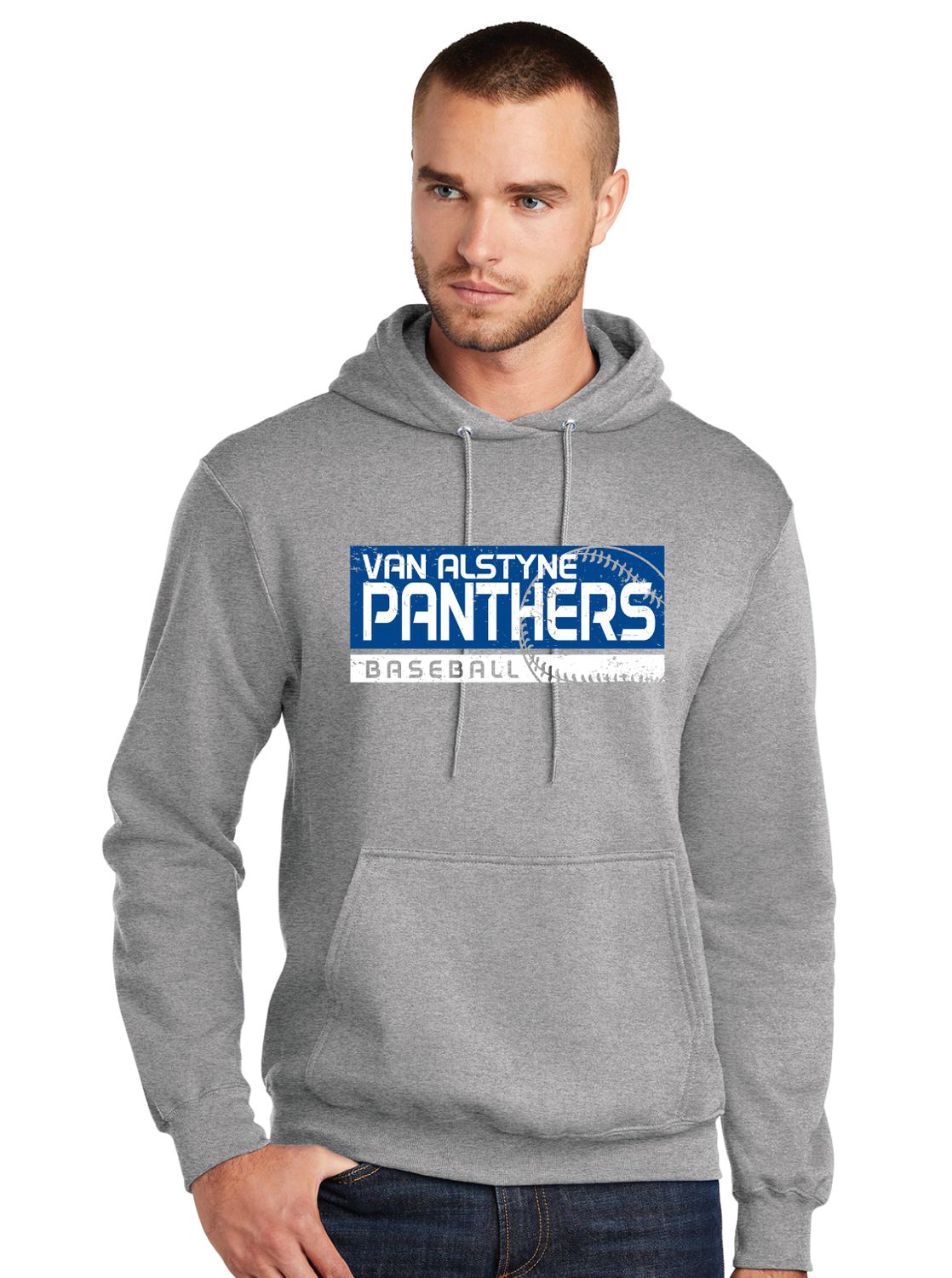 Paw Shop Baseball - Distressed Block - Hoodie