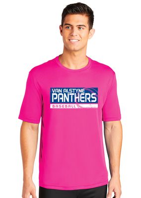 Paw Shop Baseball - Distressed Block - Dri Fit Short Sleeve