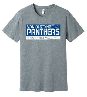 Paw Shop Baseball - Distressed Block - Bella+Canvas Short Sleeve