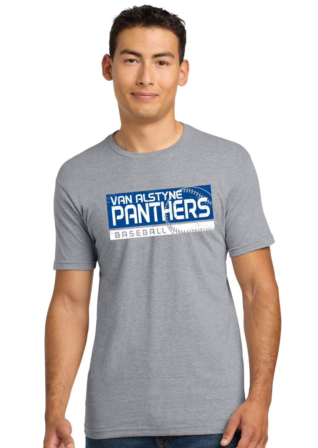 Paw Shop Baseball - Distressed Block - Next Level Short Sleeve