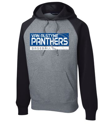 Paw Shop Baseball - Distressed Block - Raglan Hoodie
