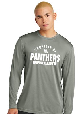 Paw Shop Softball - Property Of - Dri Fit Long Sleeve