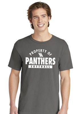 Paw Shop Softball - Property Of - Comfort Colors Short Sleeve