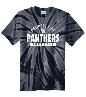 Paw Shop Softball - Property Of - Tie Dye Short Sleeve