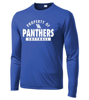 Paw Shop Softball - Property Of - Dri Fit Long Sleeve