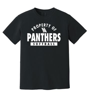 Paw Shop Softball - Property Of - Comfort Colors Short Sleeve