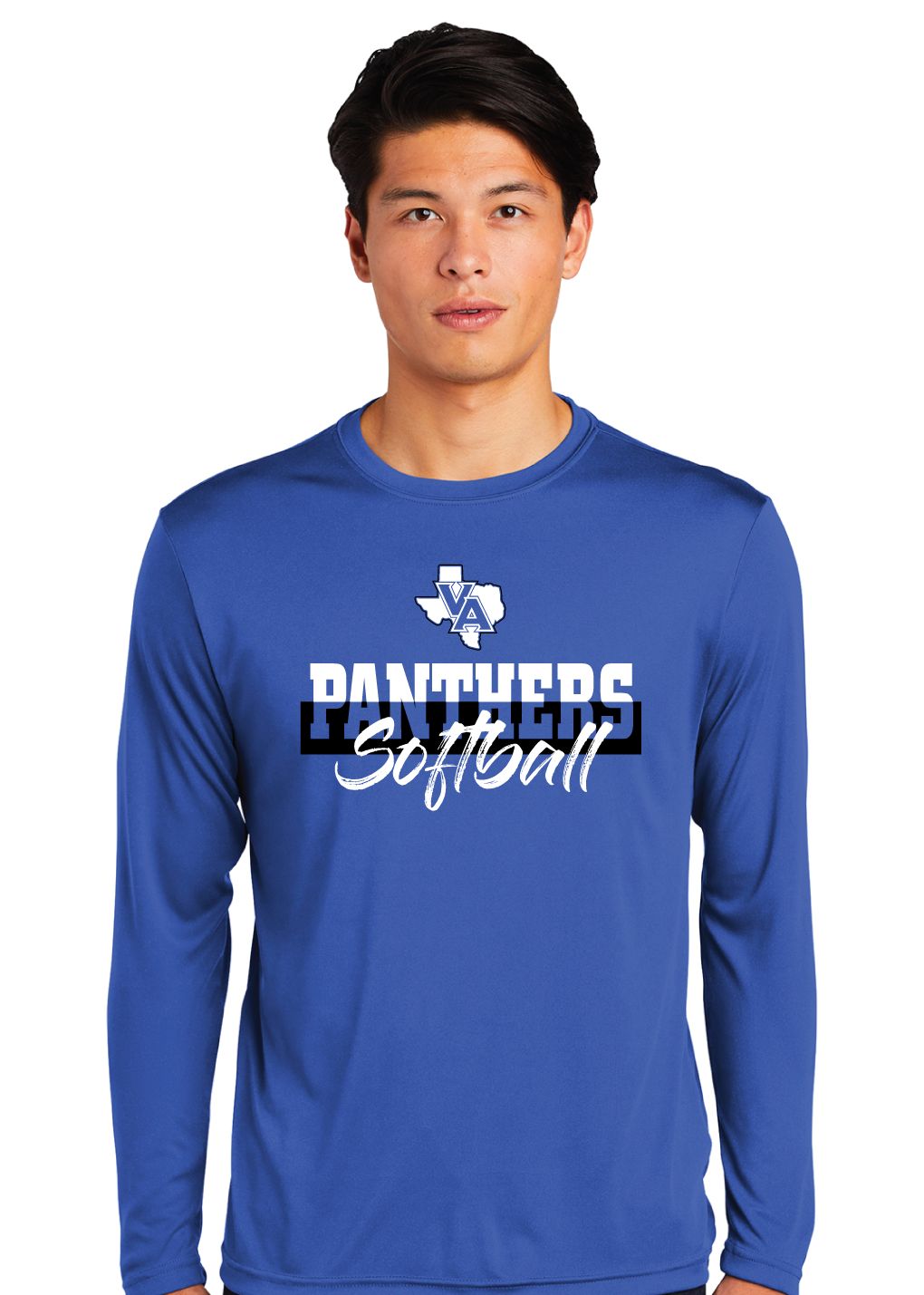 Paw Shop Softball - Split - Dri Fit Long Sleeve