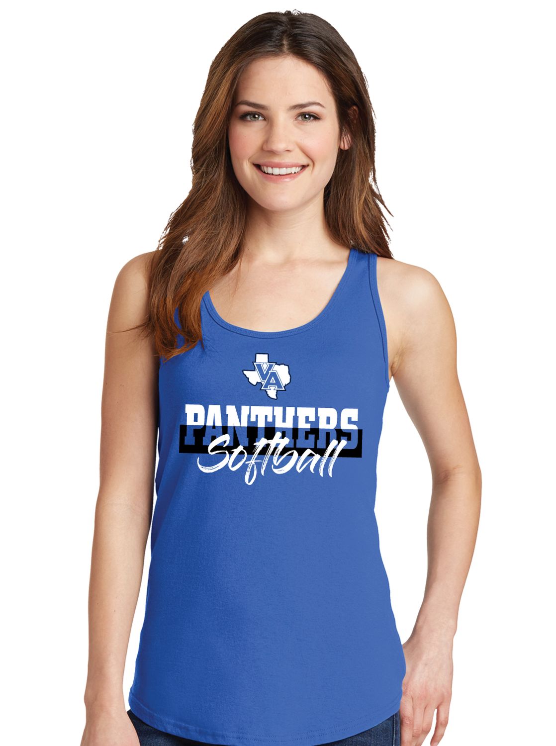 Paw Shop Softball - Split - Cotton Tank