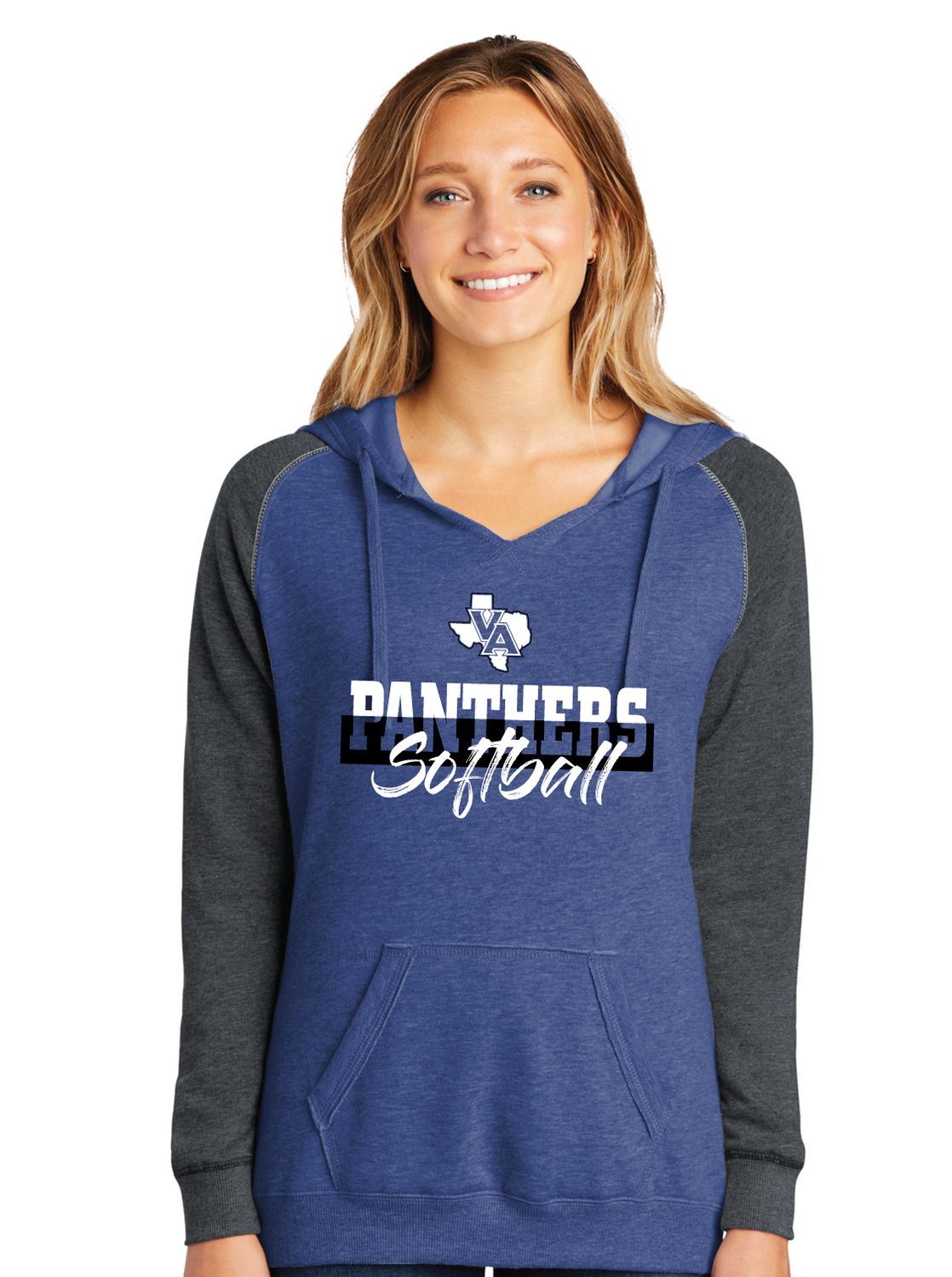Paw Shop Softball - Split - Lightweight Raglan Hoodie