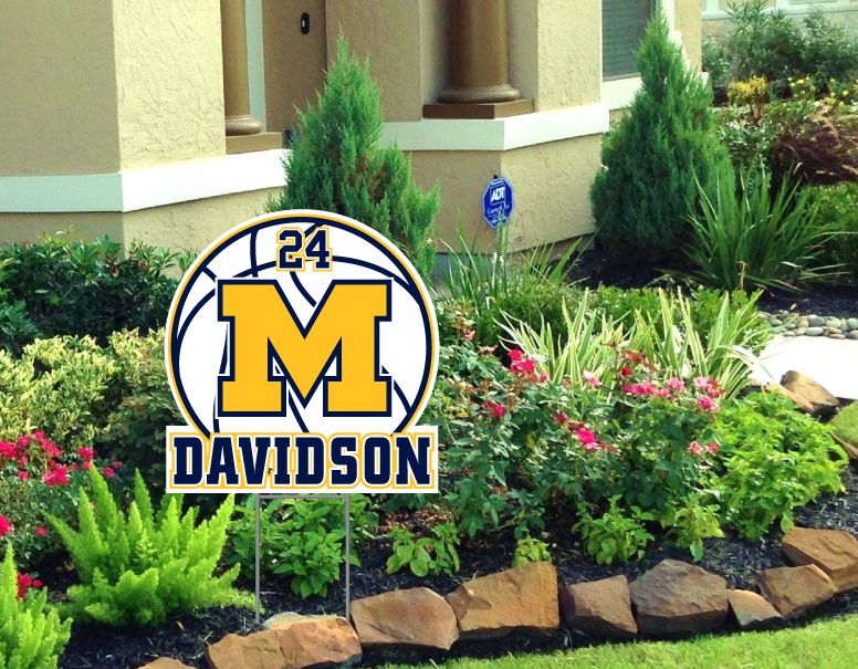 McKinney Basketball - Yard Sign