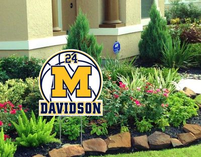 McKinney Basketball - Yard Sign