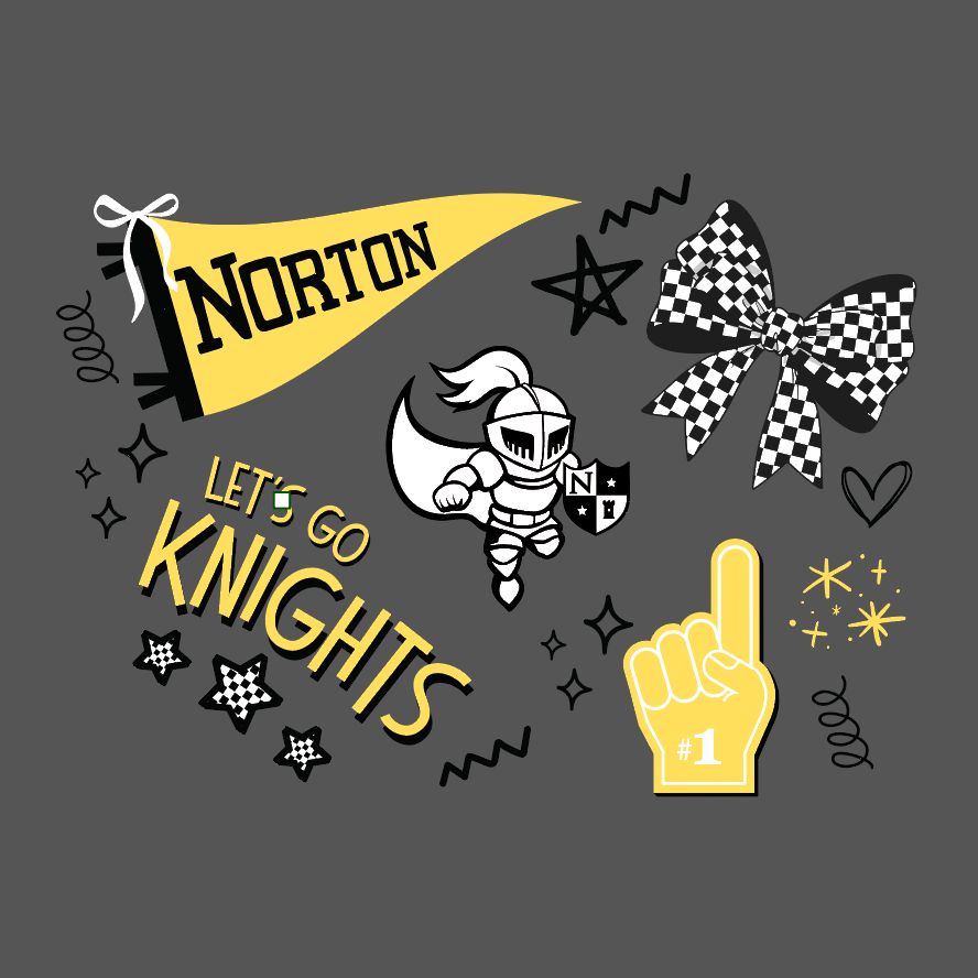 Norton Knights - BOW PENNANT