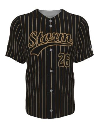 TACA - Black Pinstripe Game Jersey