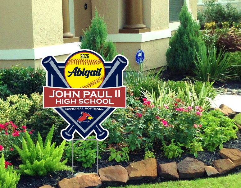 JP2 Softball - Yard Sign