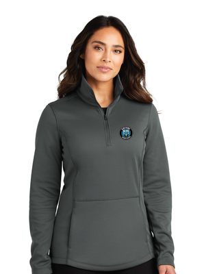 Rock Hill Blue Hawks Womens Soccer - Women's Smooth Fleece 1/4-Zip