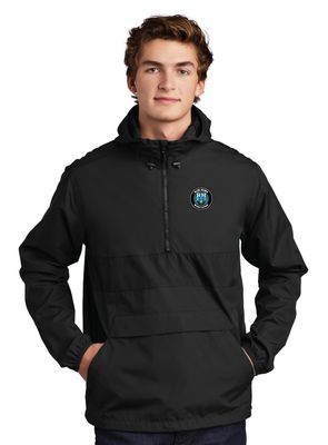 Rock Hill Blue Hawks Womens Soccer - Zipped Pocket Anorak