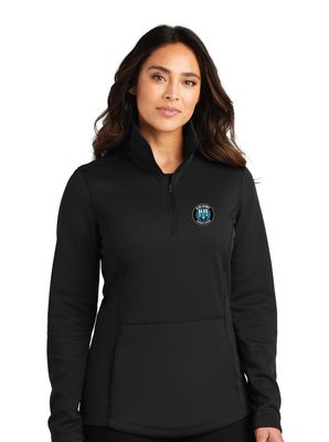 Rock Hill Blue Hawks Womens Soccer - Women's Smooth Fleece 1/4-Zip