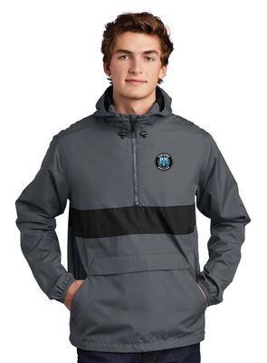 Rock Hill Blue Hawks Womens Soccer - Zipped Pocket Anorak