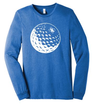 Paw Shop Golf - Big Ball - Bella+Canvas Long Sleeve