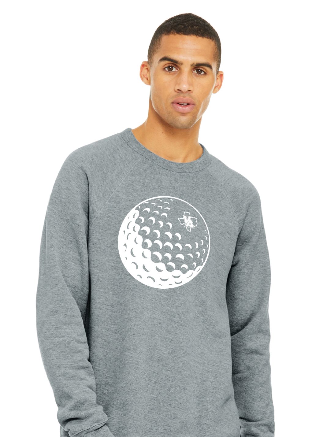 Paw Shop Golf - Big Ball - Bella+Canvas Crew Sweatshirt