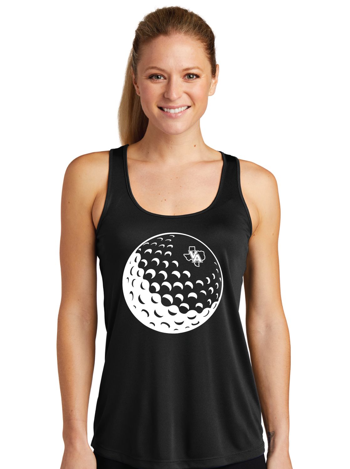 Paw Shop Golf - Big Ball - Dri Fit Racerback Tank