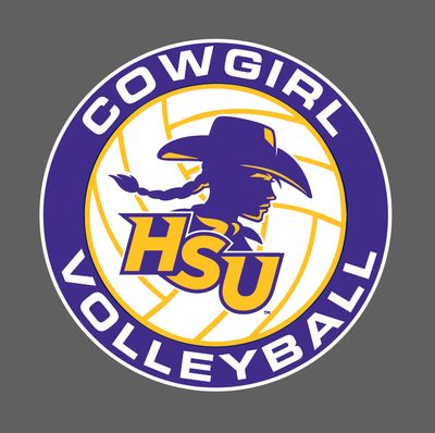 HSU Volleyball - Window Decal
