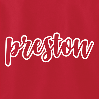 Preston Pride - CURSIVE