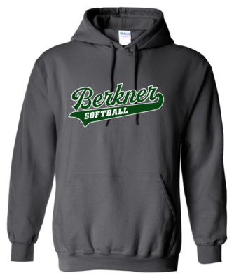 Berkner Softball - Old School Script - Hoodie