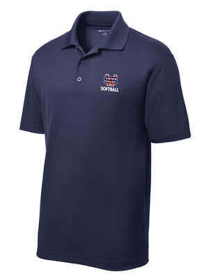 USW Softball - Embroidered Mens Polo
