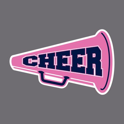 MSC Cheer - Megaphone Decal